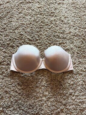Spanx nude adhesive strapless bra
